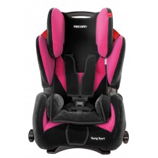 Детское автокресло Recaro Young Sport Microfibre pink 6202.21102.66